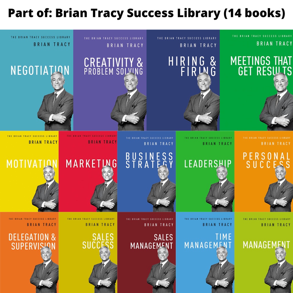 Jual PAKET BUKU BRIAN TRACY Part Of: Brian Tracy Success Library (14 ...