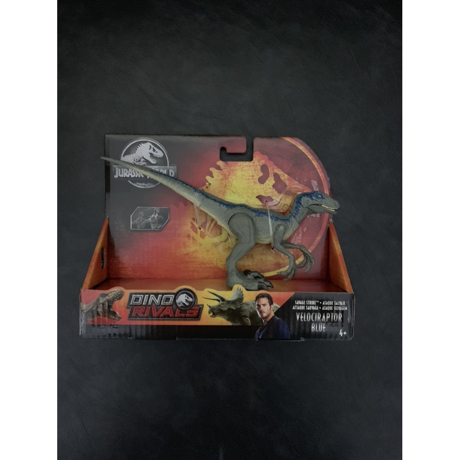 Jual Jual Jurassic World - Velociraptor BLUE - Attack Pack Murah ...