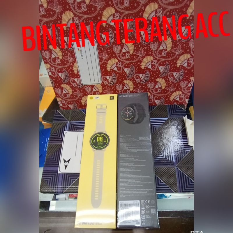 Jual Smart Watch Xiaomi Mi-watch Original & Bergaransi Resmi | Shopee