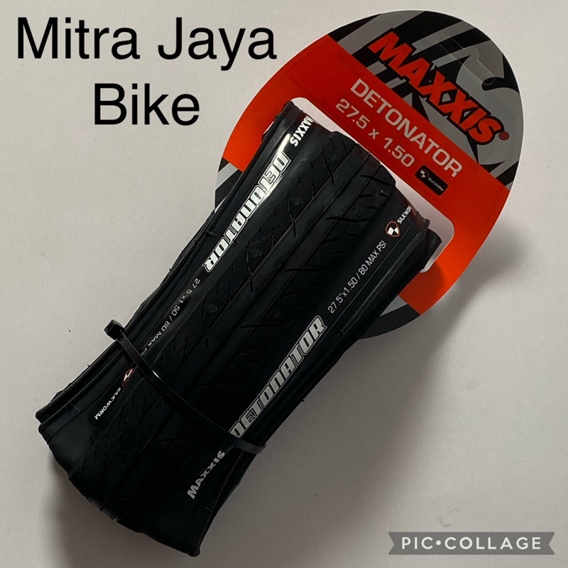 Jual Ban Luar Maxxis Detonator 27.5 x 1.50 Black Shopee Indonesia