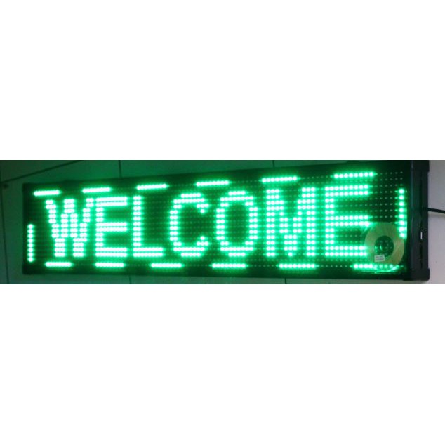 Jual Papan Welcome LED Body Aluminium | Shopee Indonesia