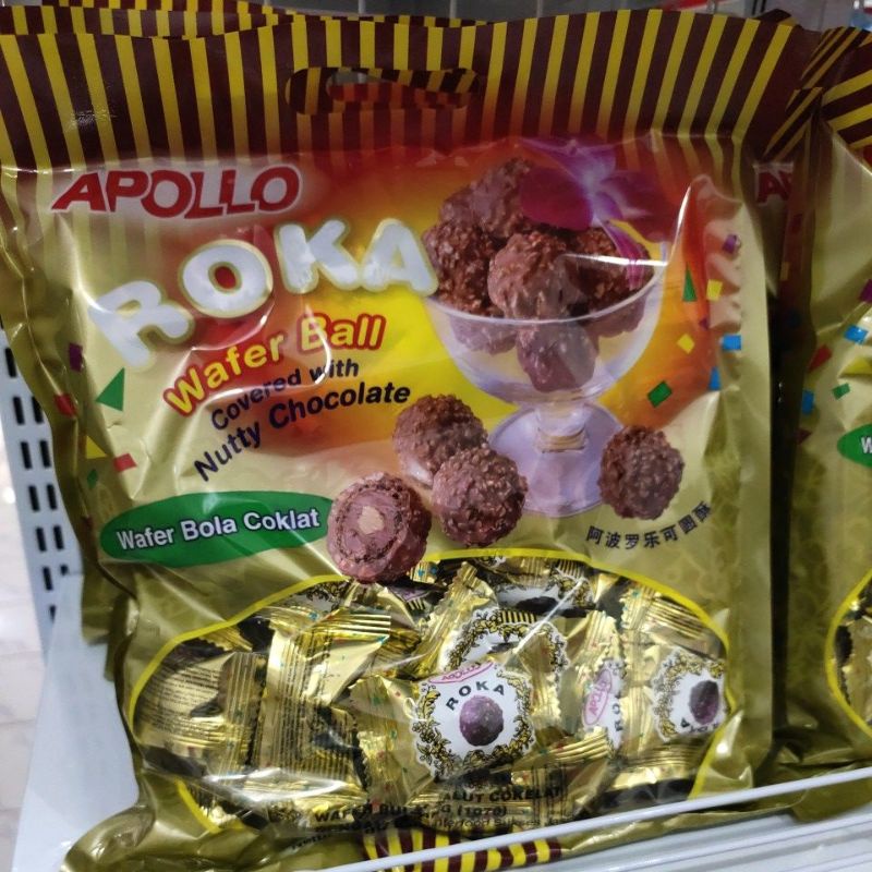 Jual Apollo Roka Wafer Ball 50 pcs | Shopee Indonesia