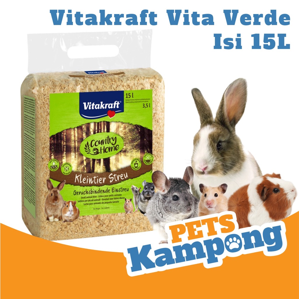 Jual Serbuk Kayu Vitakraft Small Animal Litter 60L Shopee Indonesia