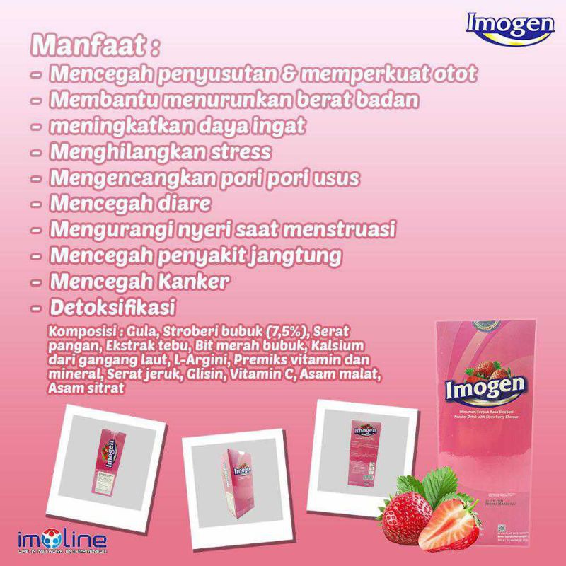 Jual IMOGEN STRAWBERRY | Shopee Indonesia