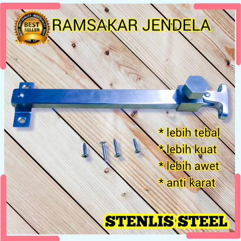 Jual RAMSKAR JENDELA LAMSKAR KOTAK STENLIS TEBAL MURAH HAK ANGIN ...