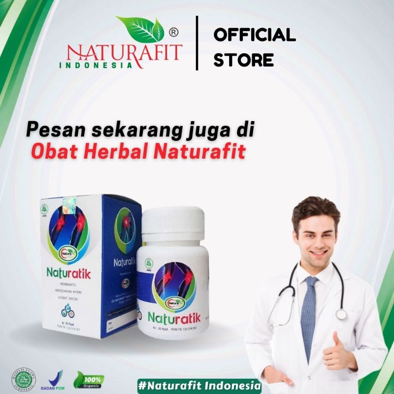 Jual Naturatik Obat Asam Urat Herbal Nyeri Sendi Pengapuran Sendi