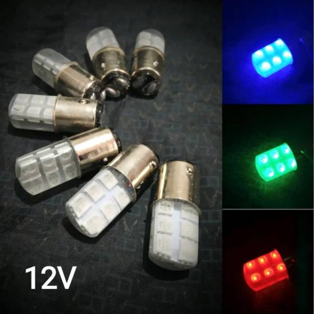 Jual Stoplamp Rem Led Motor 12 Volt RGB otomatis ganti warna | Shopee ...
