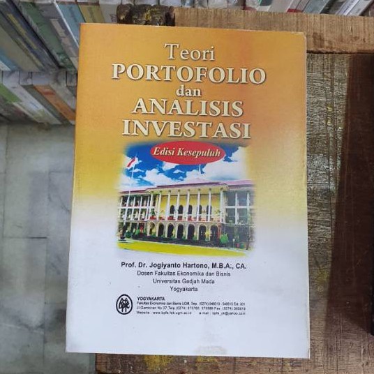 Jual BEST SELLER BUKU TEORI PORTOFOLIO DAN ANALISIS INVESTASI EDISI 10 ...