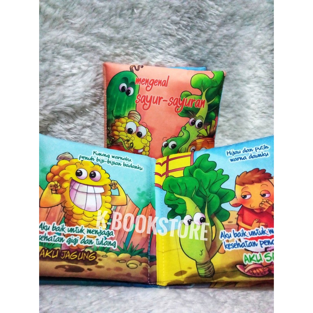 Jual Buku Bantal Mengenal Sayur Mayur Shopee Indonesia