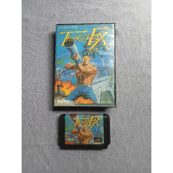Sega Mega Drive Super Thunder Blade Original Japonês 100%. | Shopee Brasil