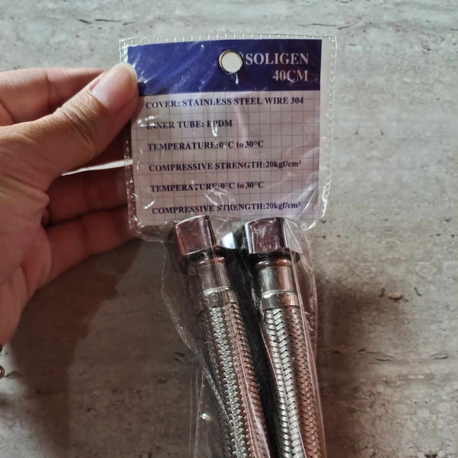 Jual Selang Flexible 40cm Selang Wastafel Flexible Hose Slang