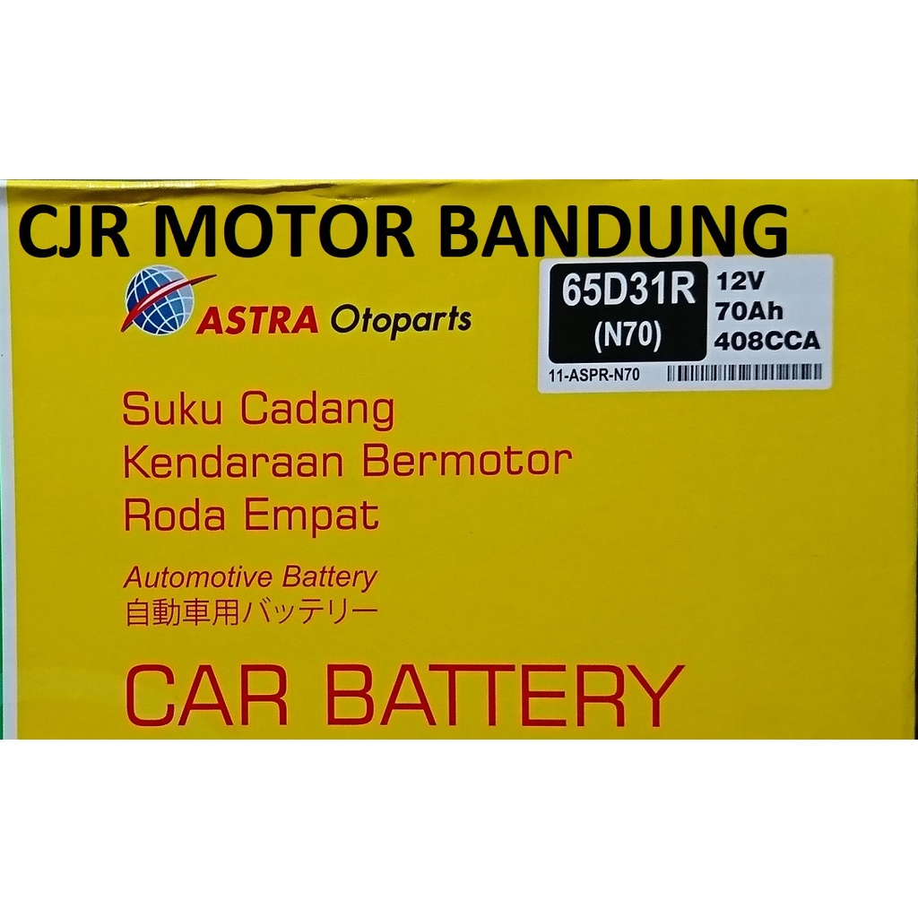 Jual Aki Basah ASPIRA PREMIUM N70 70AH Aki Accu Genset Forklift