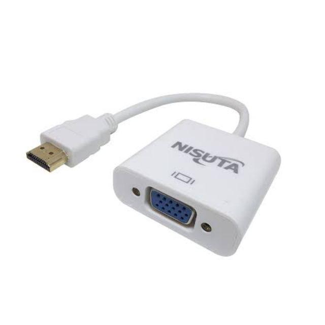 Jual NISUTA KABEL MICRO HDMI TO VGA AUDIO CBL-020 GARANSI