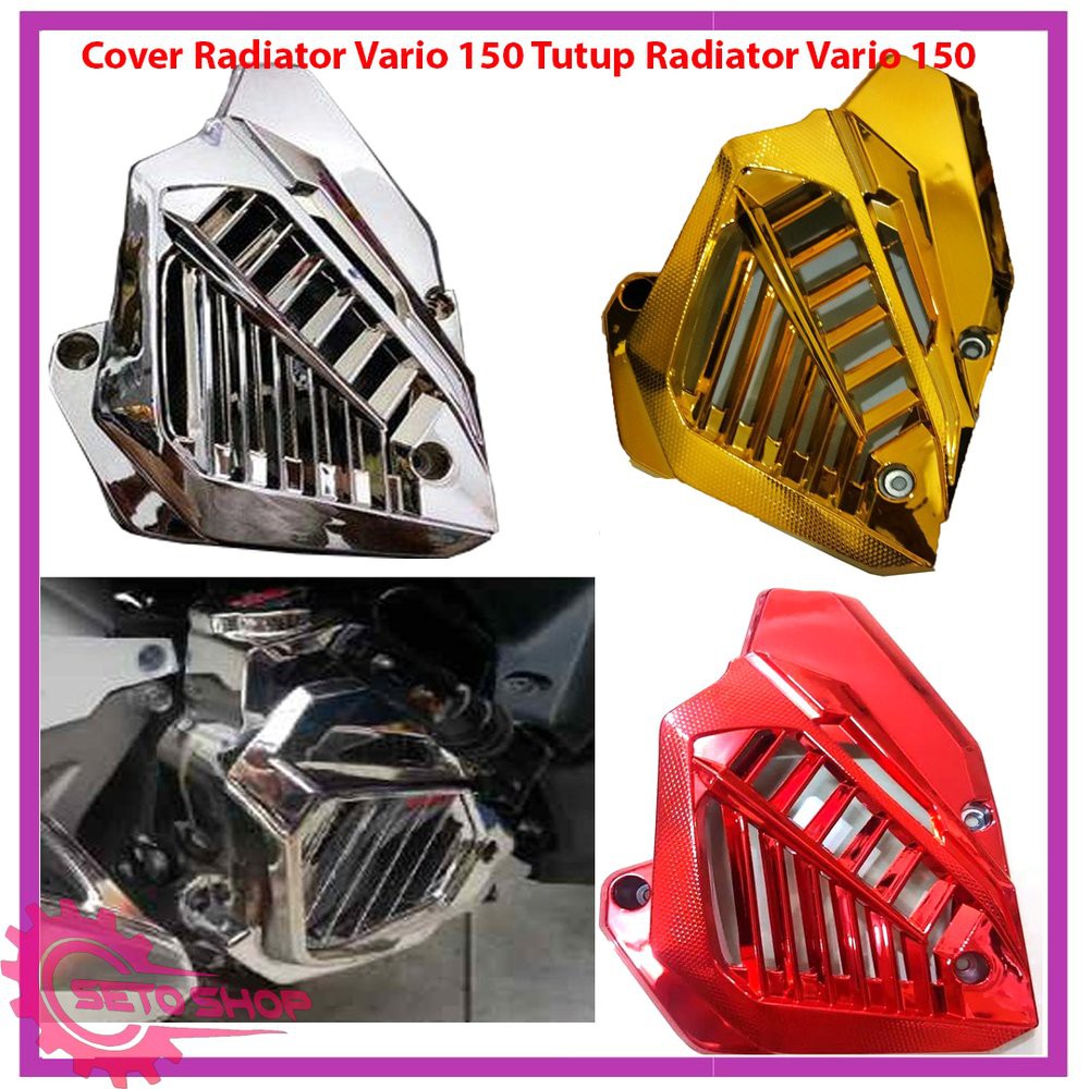 Jual Cover Radiator Vario 150 Variasi mki53185 | Shopee Indonesia