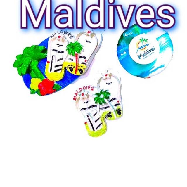 Borsa In Tela Maldive, Con Scritta Maldive Is Calling And I Must Go, Impermeabile, 35x40 Cm, Regalo Viaggio