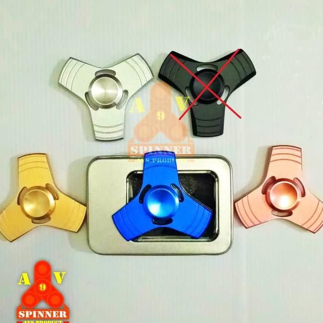 Jual Ninja Fidget Spinner XTri Alumunium A102 Fidget Toys Spinner