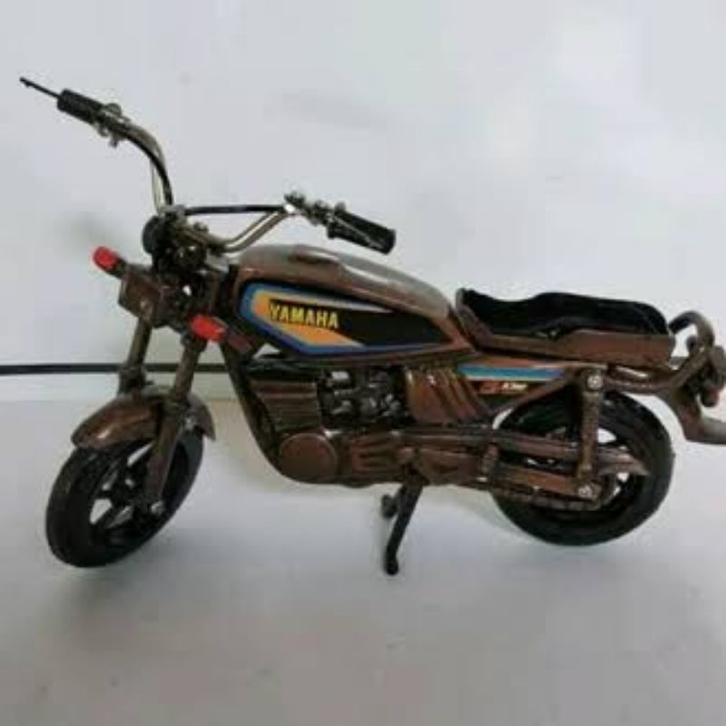 Jual Miniatur motor yamaha RX King full besi | Shopee Indonesia