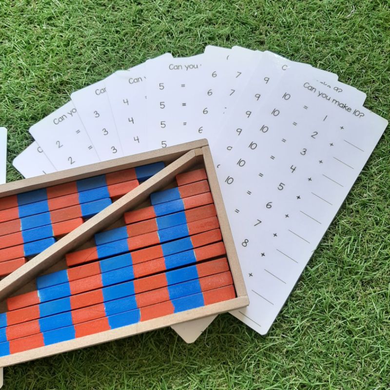 Jual Small Number Rods Montessori | Shopee Indonesia