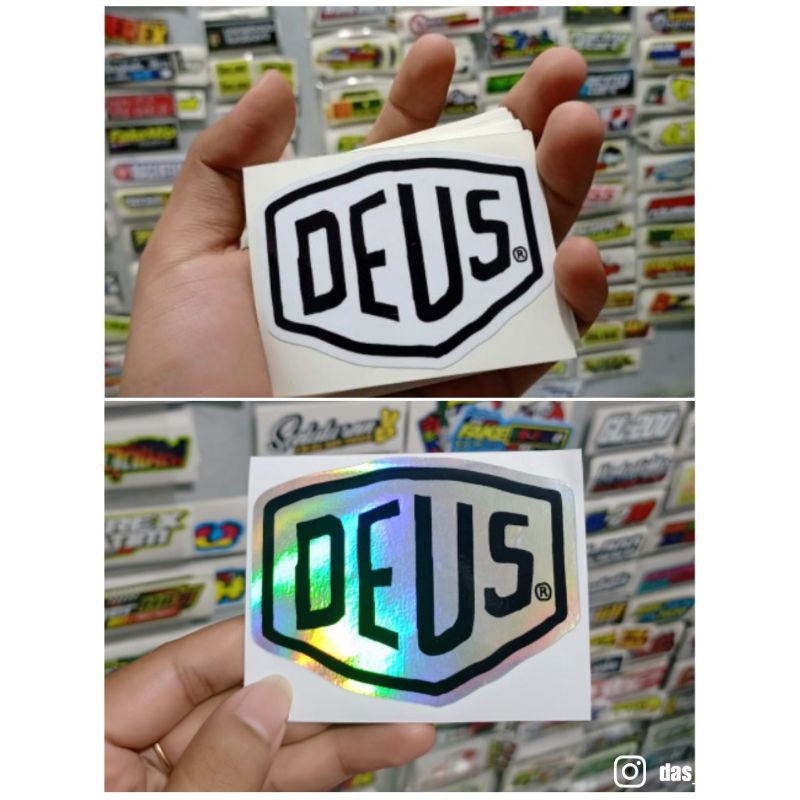 Jual sticker printing DEUS | Shopee Indonesia