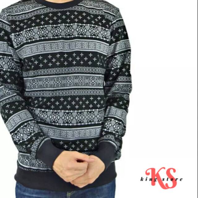 Batik sweater cheap