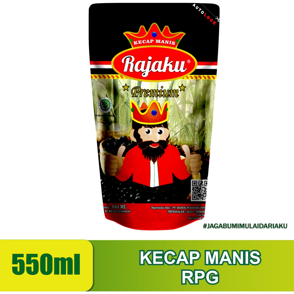 Jual RAJAKU PREMIUM GOLD Kecap Manis Pouch Refill 550ml | Shopee Indonesia