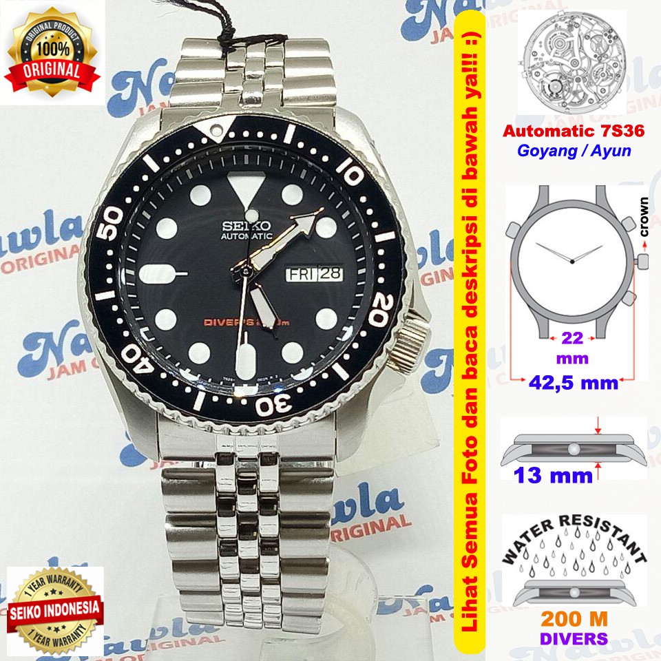 Jual seiko skx best sale