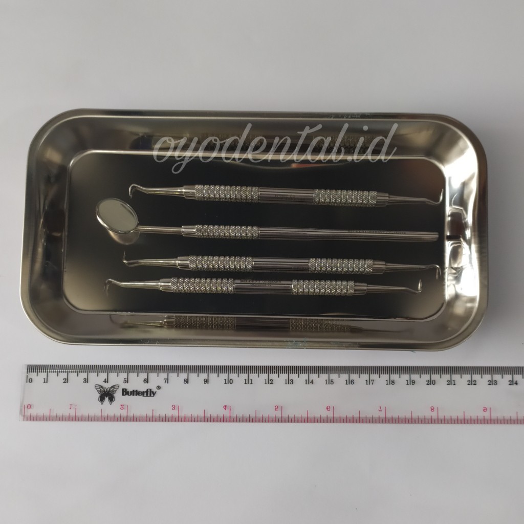 Jual Nierbeken tray / scaler tray datar / nampan baki instrument ...