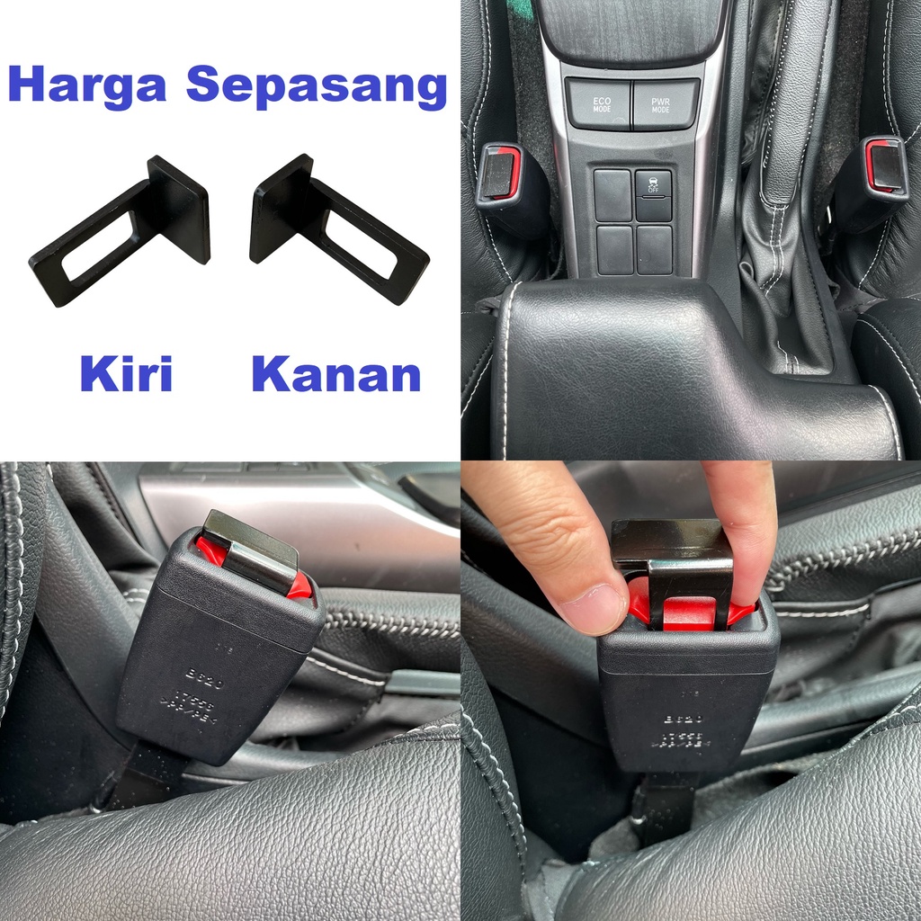 Jual Safety Belt Safetybelt Stopper Colokan Seat Belt Seatbelt Buckle