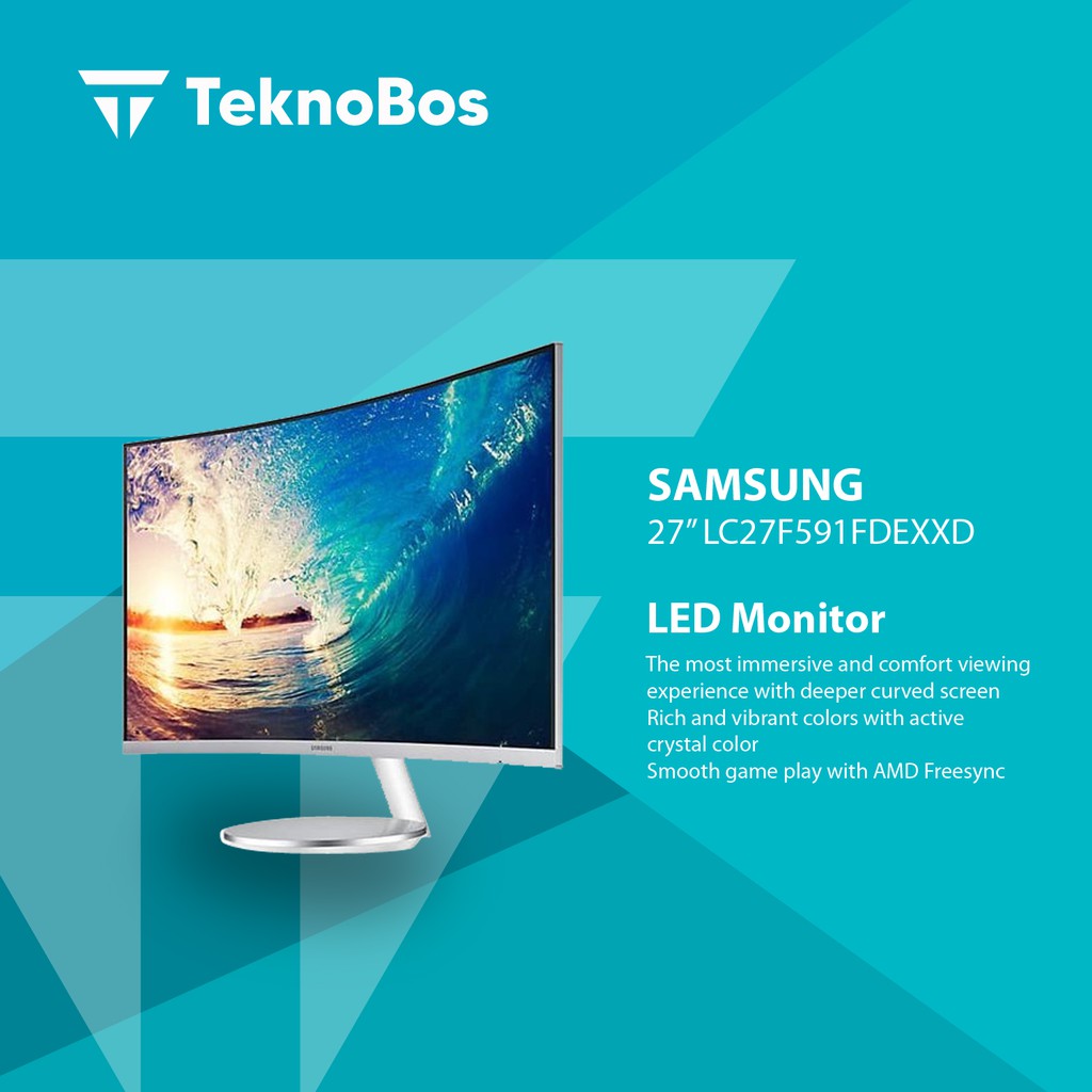 Jual Samsung Curved Monitor LC27F591FDEXXD 27 Inch Shopee Indonesia