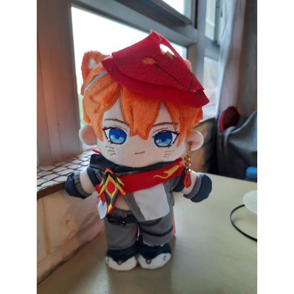Jual [READY] 20cm Genshin Impact Childe Tartaglia doll Tar Tar Fox ...