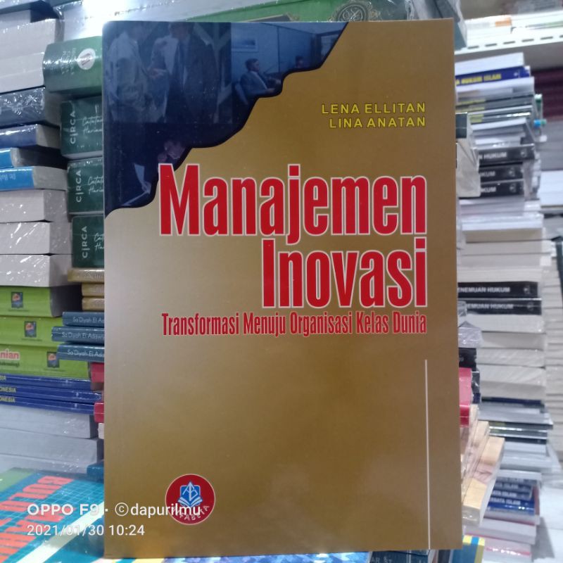 Jual Buku Original: Manajemen Inovasi Transformasi Menuju Organisasi ...