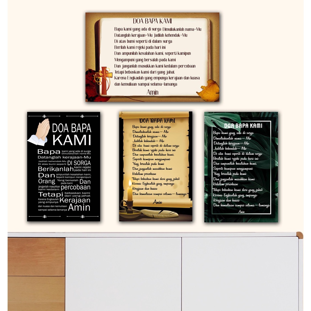 Jual 223/20x30cm/Hiasandinding/bible/walldecor/dekorasi/kristen ...