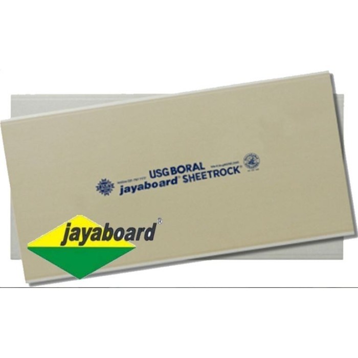 Jual Gypsum Jayaboard Sheetrock 9mm 120x240 | Shopee Indonesia