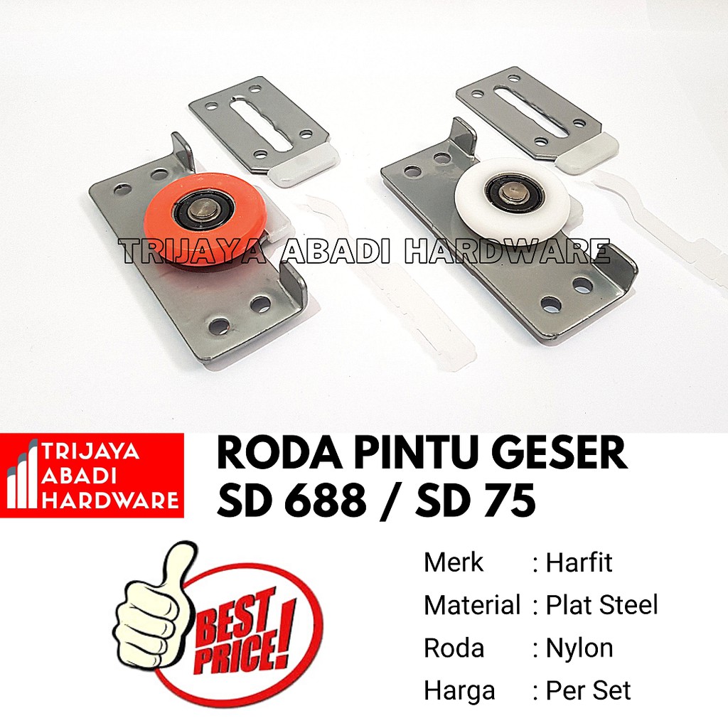 Jual Roda Pintu Geser SD 753 / SD 75 - Huben Sliding Door Caster ...