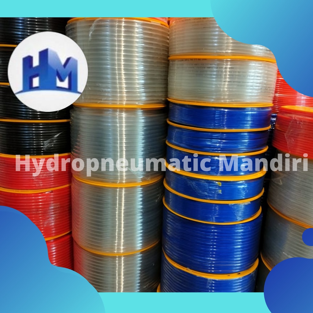 Jual Selang Hose Polyurethane Mm Od X Mm Id X Meter Roll Shopee Indonesia