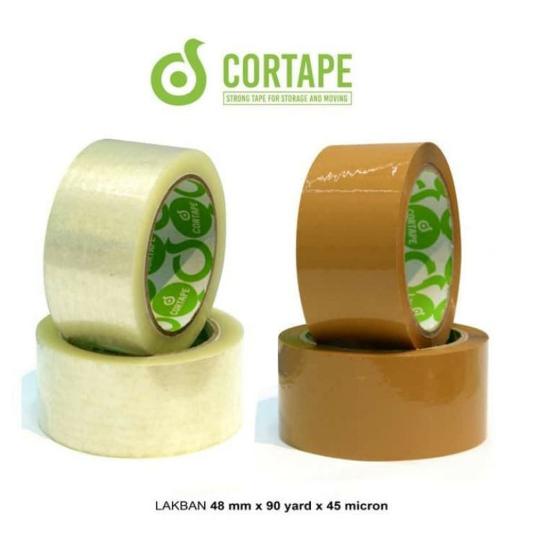 Jual lakban cortape/ lakban bening/ lakban coklat/ lakban murah/ lakban ...