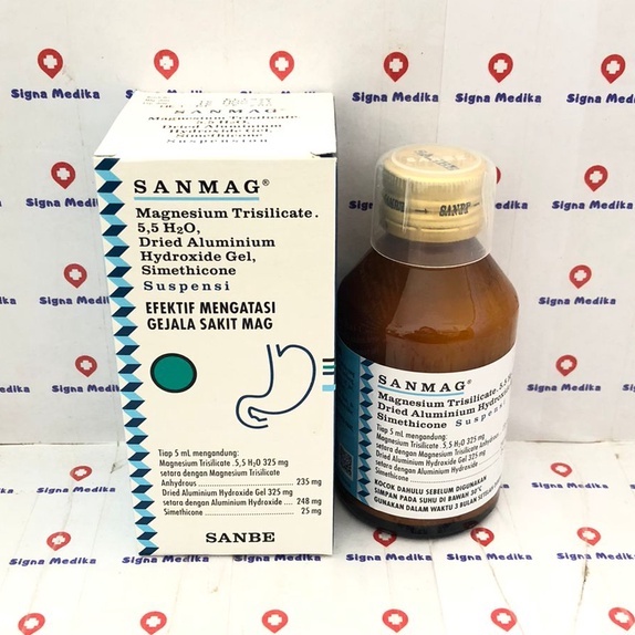 Jual Sanmag Sirup 120 ml - Obat Lambung | Shopee Indonesia