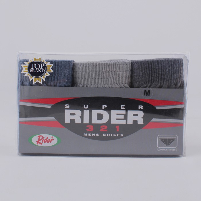 Jual CD RIDER 321||| CELANA DALAM PRIA RIDER SUPER R 321 B ISI 3 pcs ...