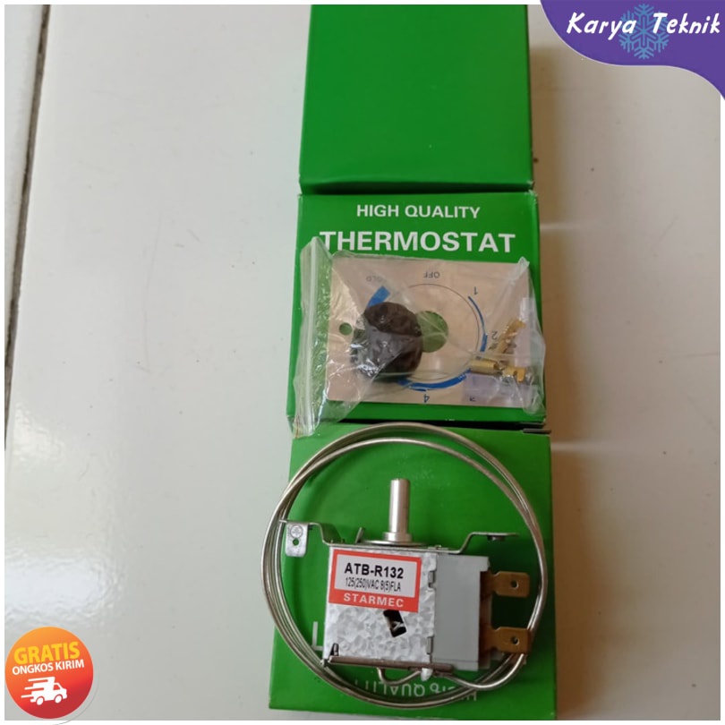 Jual THERMOSTAT TERMOSTAT SENSOR SUHU 132 KULKAS 1 PINTU | Shopee Indonesia