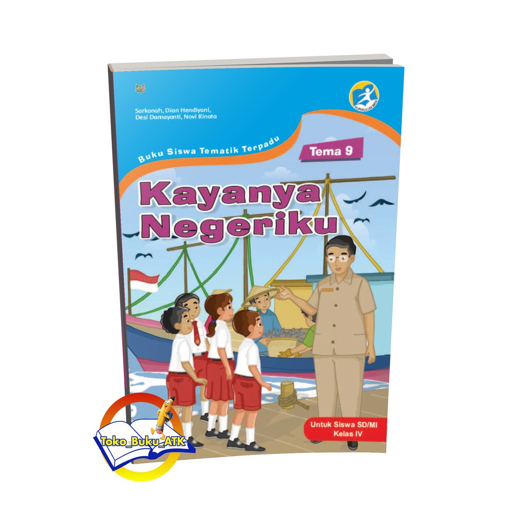 Jual Buku Pendamping Arya Duta Kelas 4 Tema 9 Kayanya Negeriku