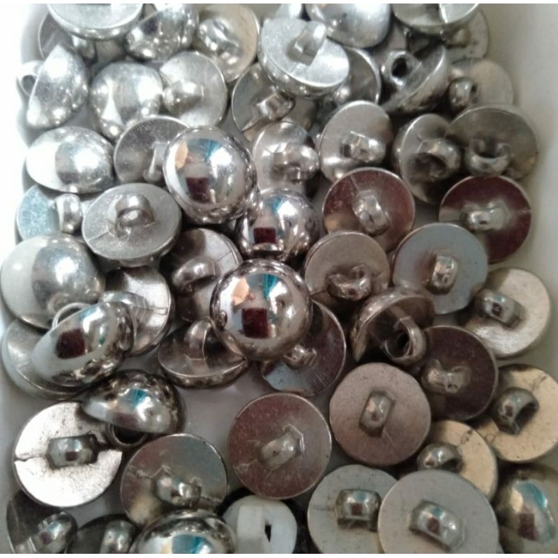 Jual Kancing Jamur Silver / Lusin | Shopee Indonesia