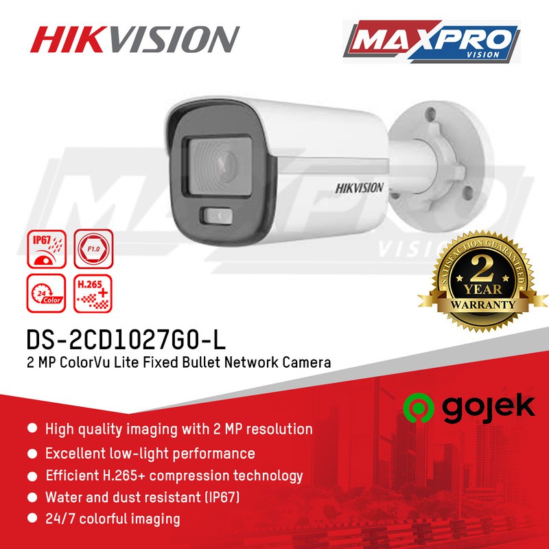 Jual DS-2CD1027G0-L - HIKVISION IP CAMERA | Shopee Indonesia