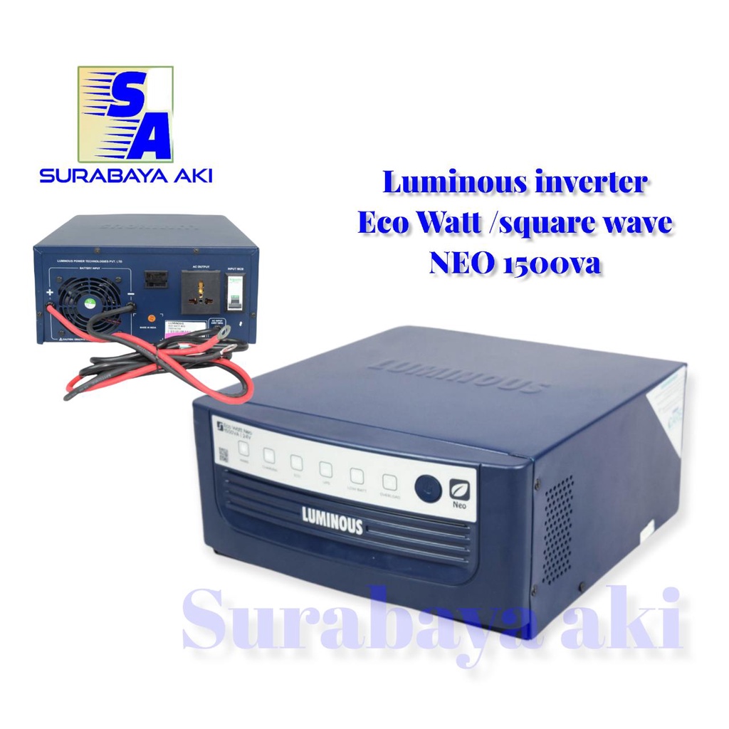 Jual LUMINOUS Inverter Neo Eco Watt 1500VA 24V ecowatt 24volt 1500 va