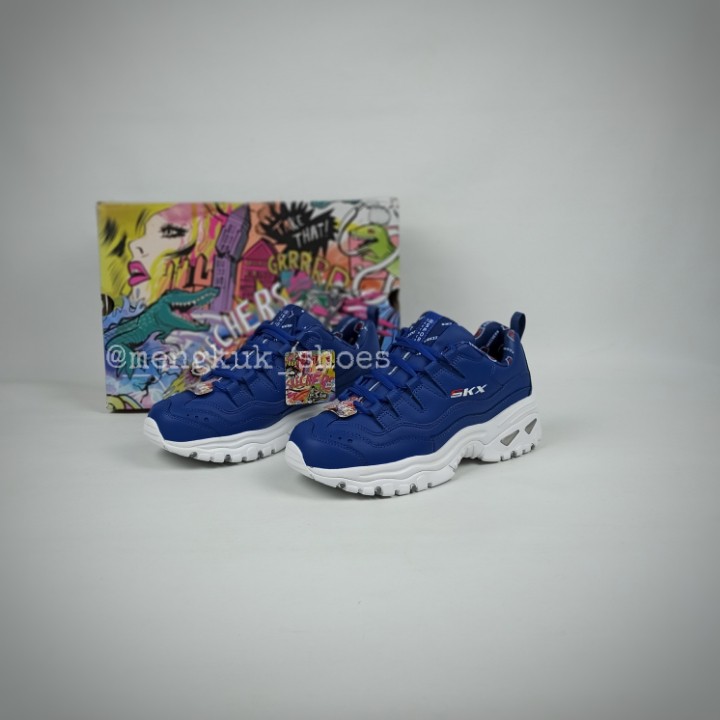 Jual Skechers Energy RETRO VISION BLUE 100% New BNIB SKECHERS