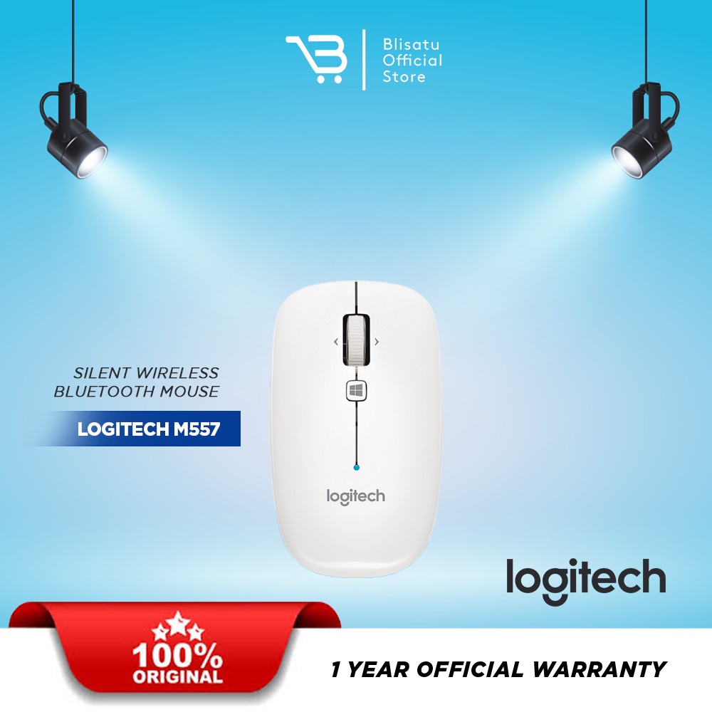 Jual Logitech M557 Bluetooth Mouse | Shopee Indonesia