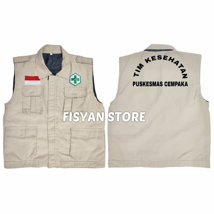 Jual Rompi Tim Kesehatan | Rompi Puskesmas | Shopee Indonesia