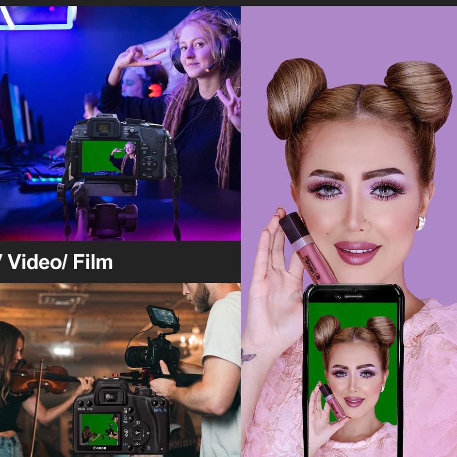 Jual Kain Background Foto Studio Green Screen Backdrop Layar Hijau ...