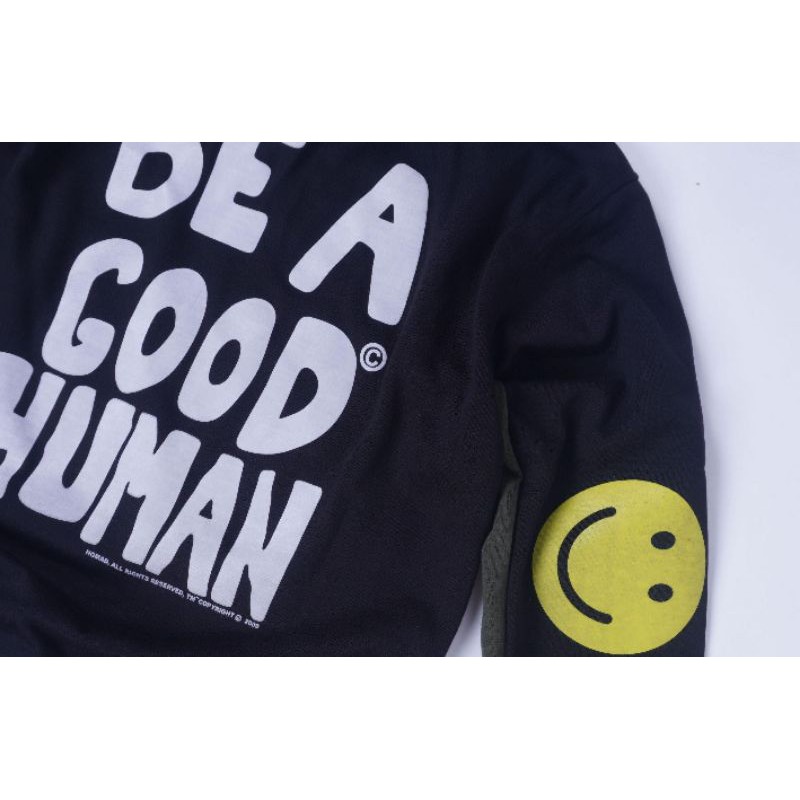 KPOP BTS Jimin Nomad Be A Good Human Black Sweatshirt
