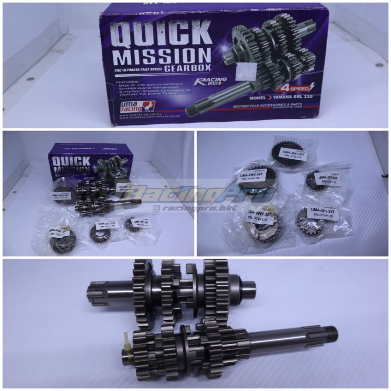 Jual Gearbox gear rasio jupiter z uma racing | Shopee Indonesia