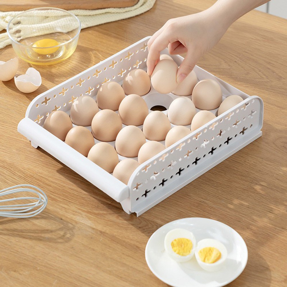 Jual Rak Telur 20 Pcs K19 Kotak Telur 20 Sekat Penyimpanan Telur ...